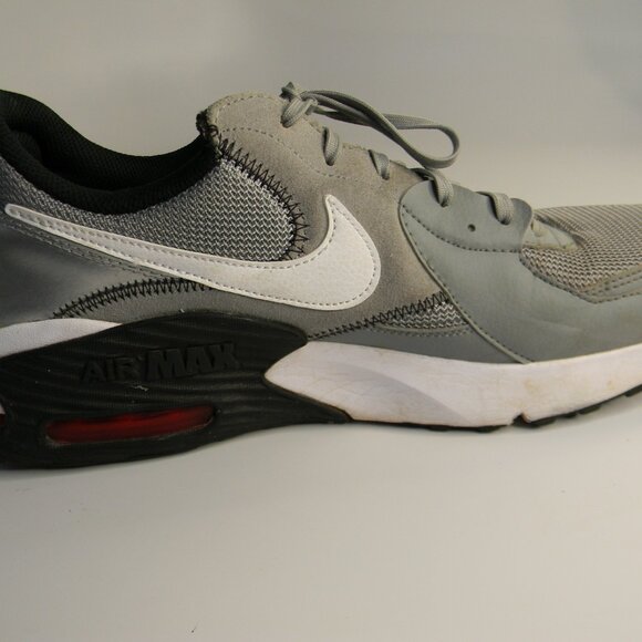 Mens Nike Air Max Excee Particle Gray\White\Black\Red Shoes Size 11 CD4165-009 - Picture 1 of 12